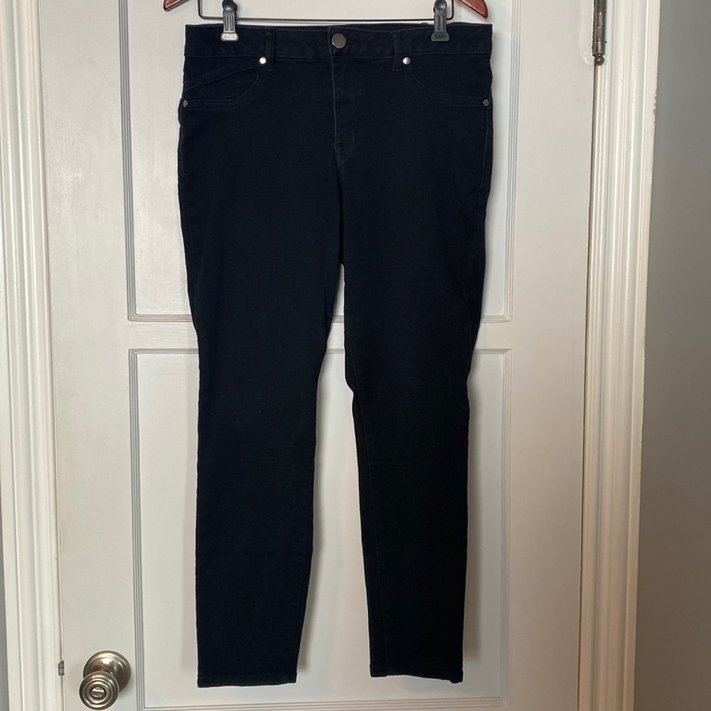 1822 Denim Black Jegging/jean size 12